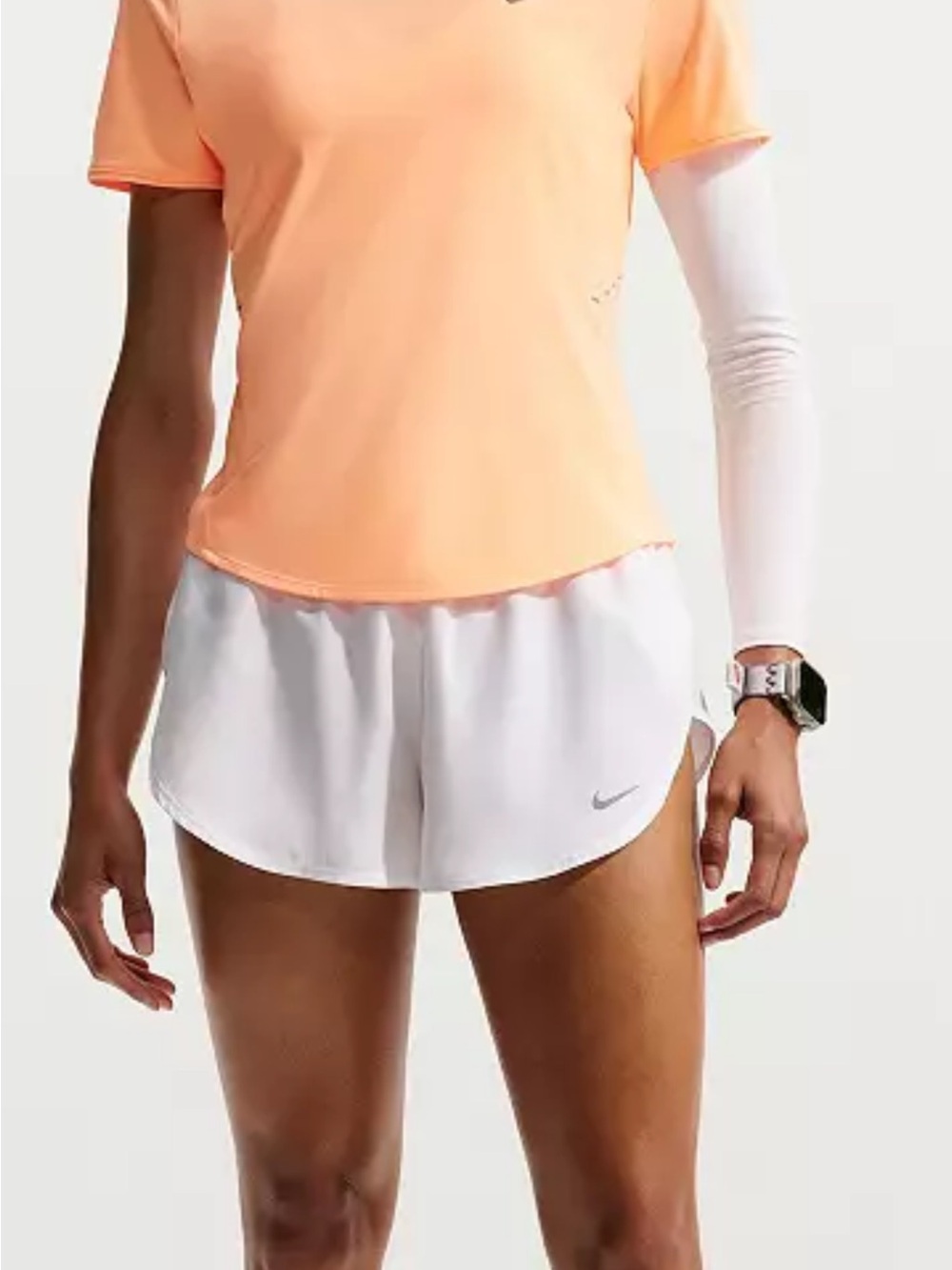 Nike Dri Fit Small White Athketic Shorts